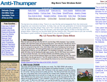 Tablet Screenshot of antithumper.700hp.com
